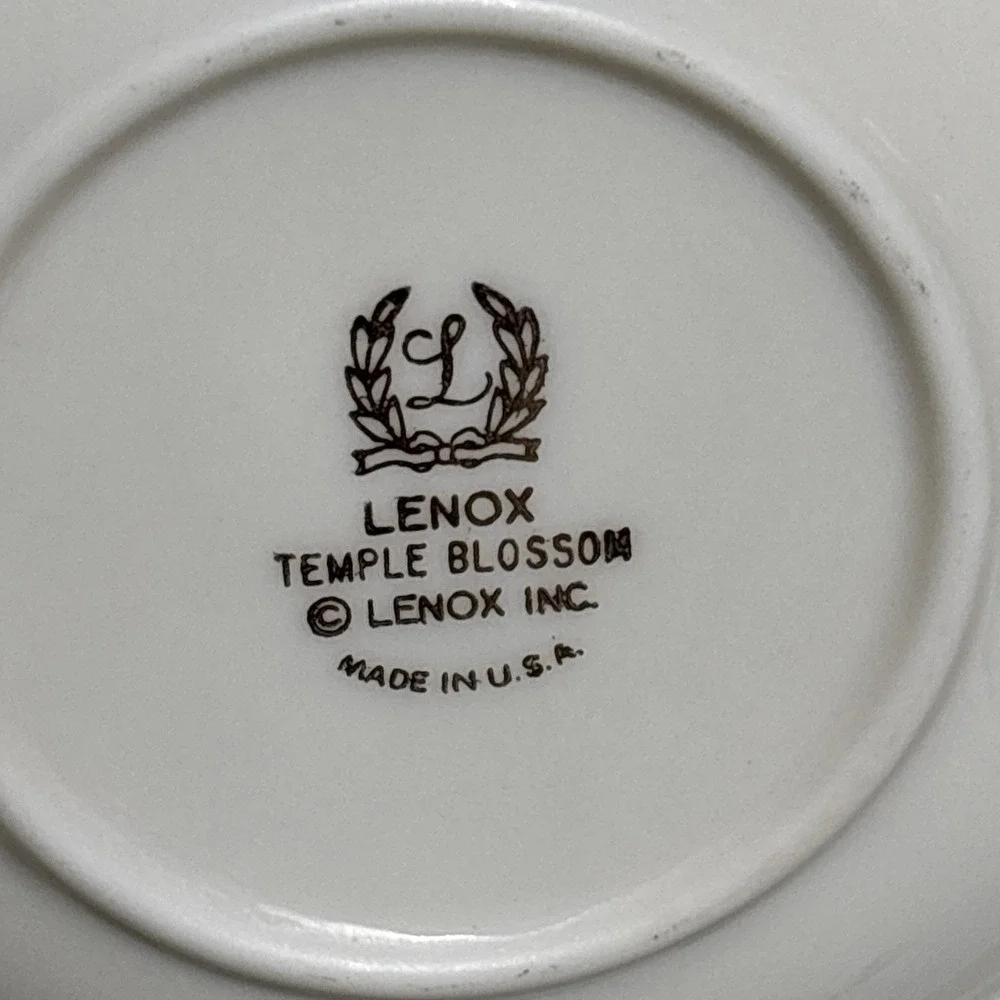 Lenox USA Temple Blossom 6-1/2